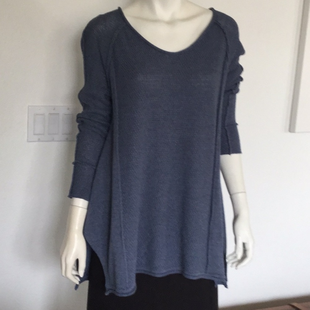 Denim blue sweater mono Reno